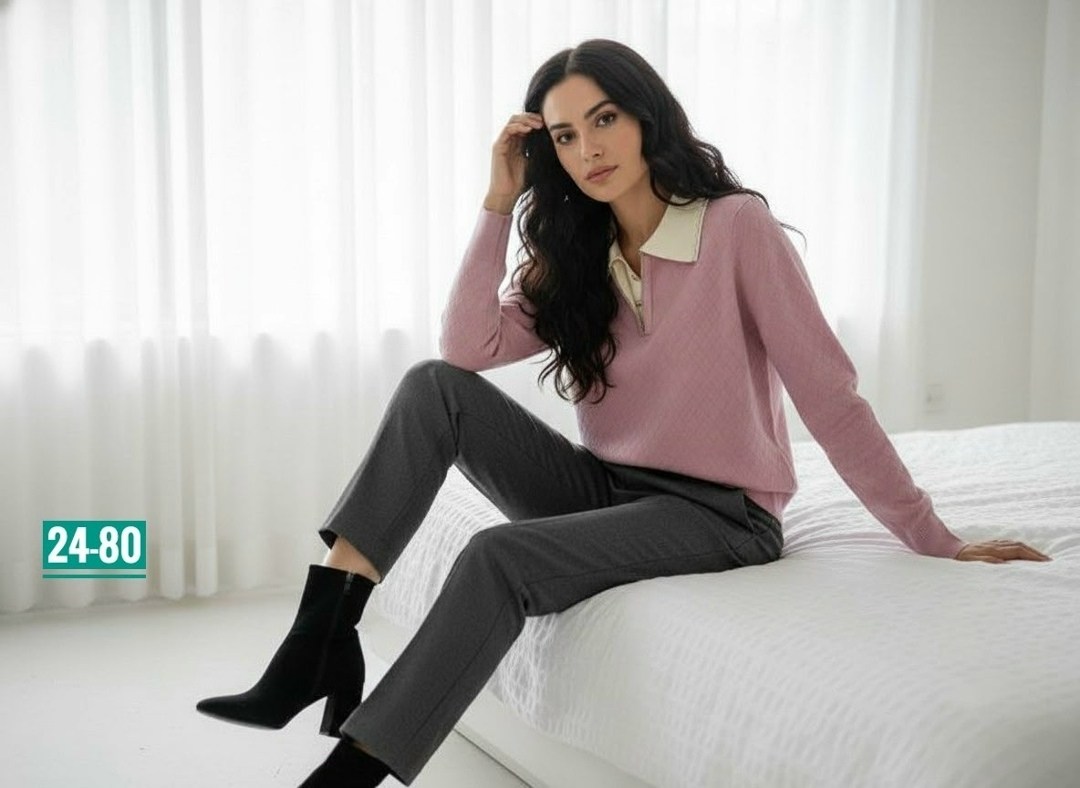 свитер с воротником,женские джемпера,серый джемпер женский,свитер пуловер,свитер с воротником поло