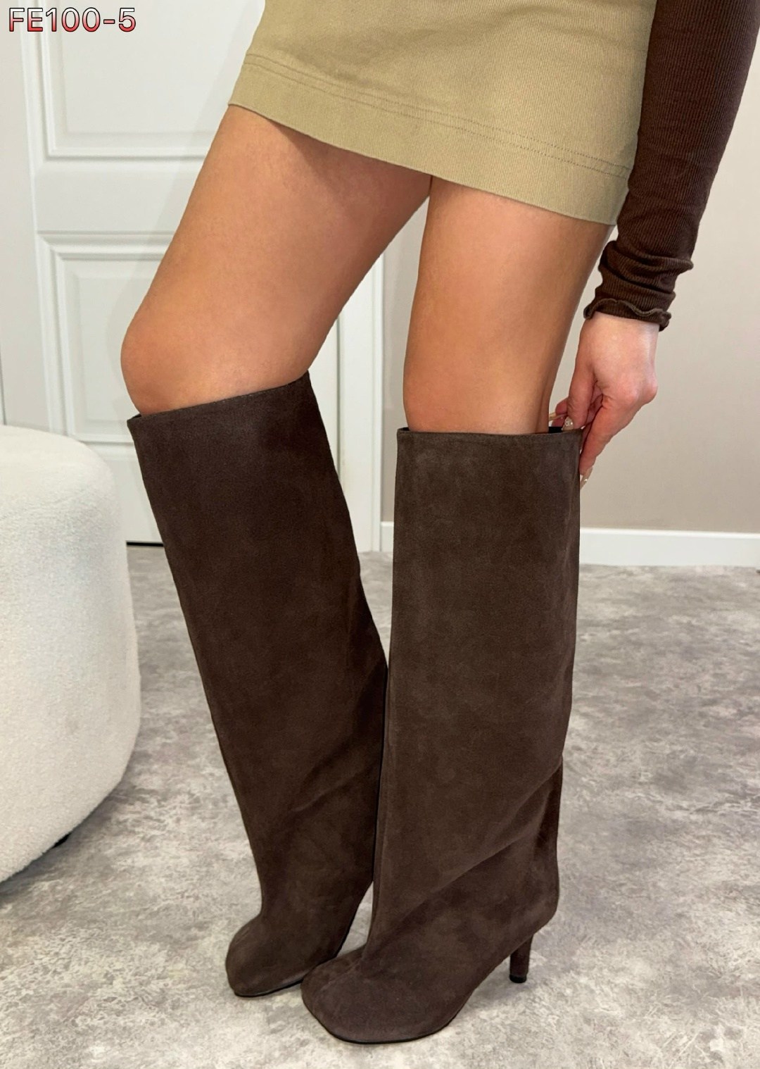 ,замшевые сапоги,женские сапоги,элегантные сапоги,касадей ботфорты замшевые