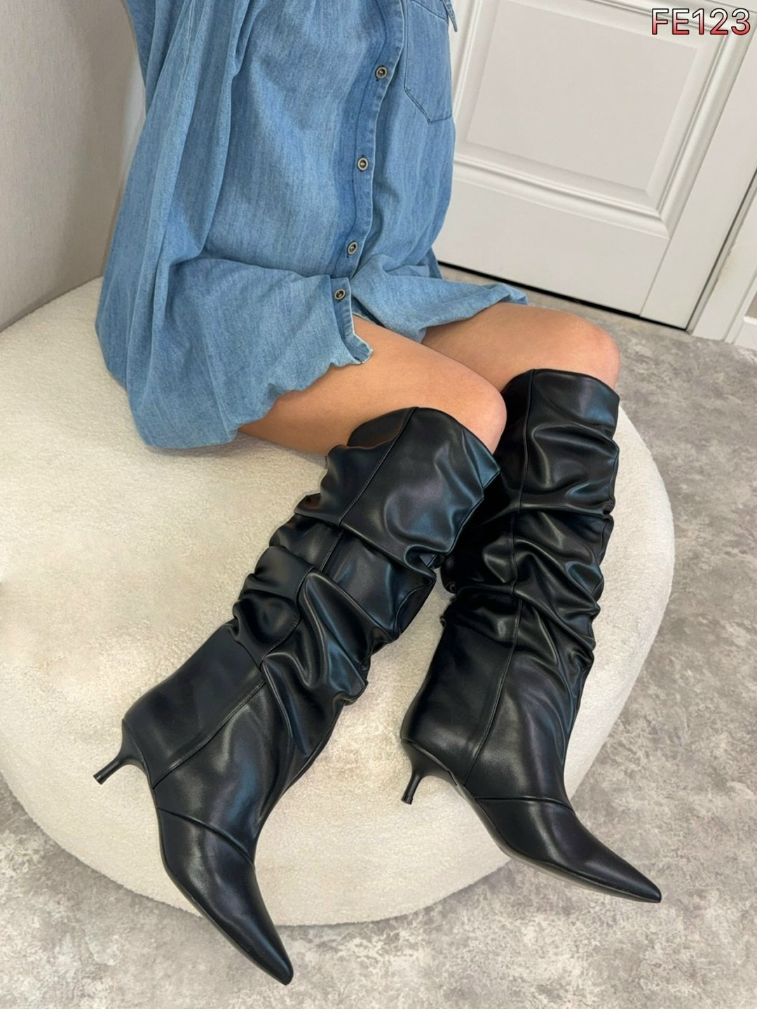 сексуальные зимние женские высокие сапоги на шпильке с острым носком,женские сапоги,высокие сапоги на каблуке,сапоги женские демисезонные на высоком тонком каблуке,сапоги трубы высокие на каблуке zari