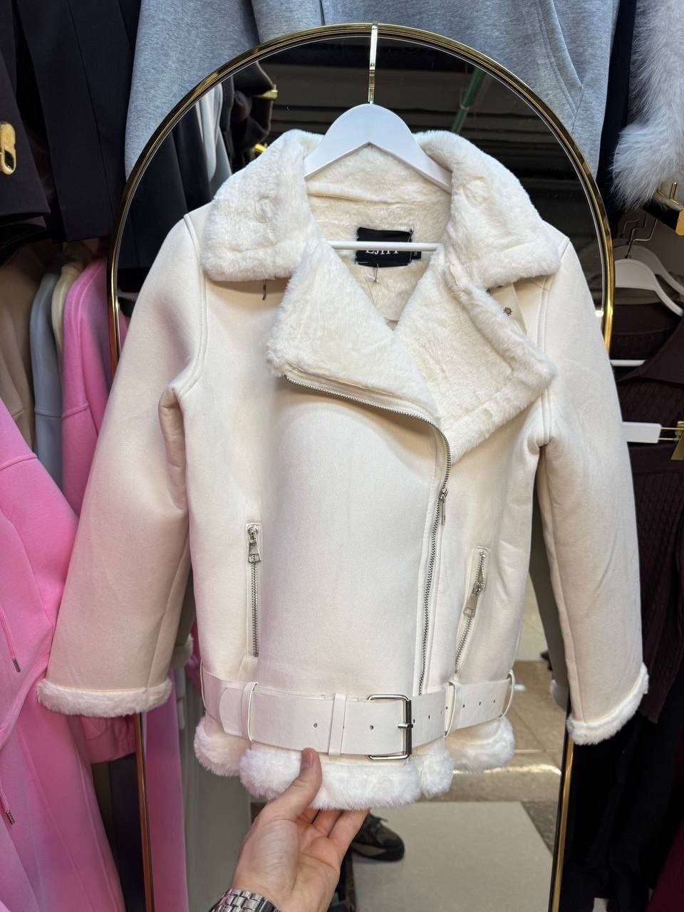 женская дубленка,дубленка белая,дубленка,короткие дубленки,дублёнка авиатор
