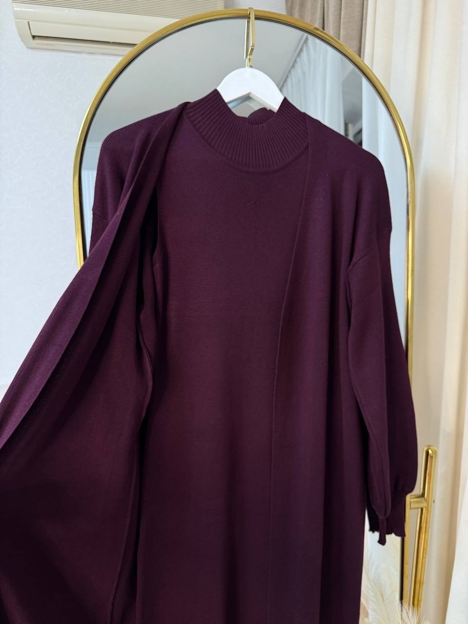 платье лапша длинное с кардиганом,кашемировая двойка платье миди + кардиган,платье накидка,трикотажное платье