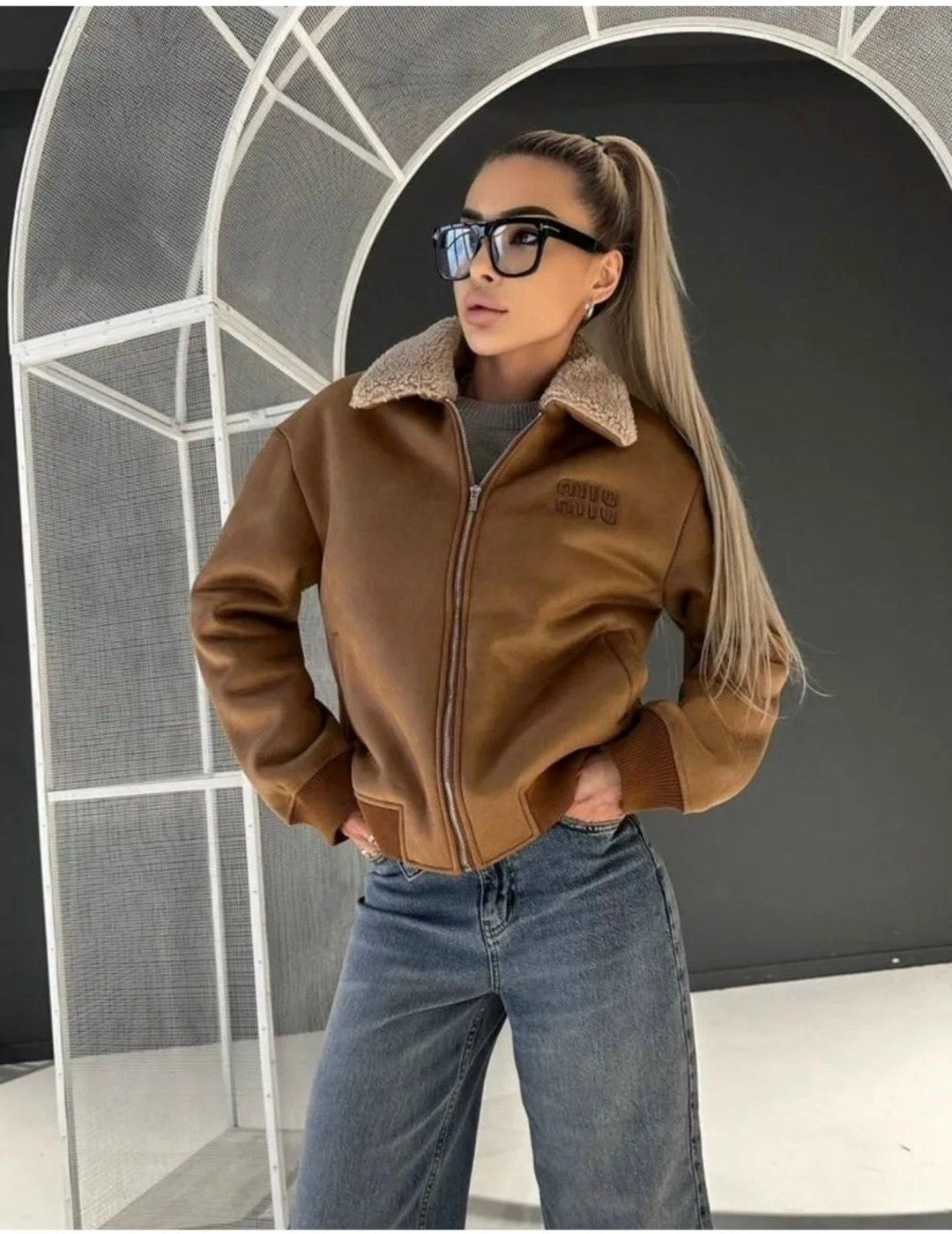 женская дубленка,стильная дубленка,дубленка оверсайз,замшевая куртка,дубленка авиатор женская