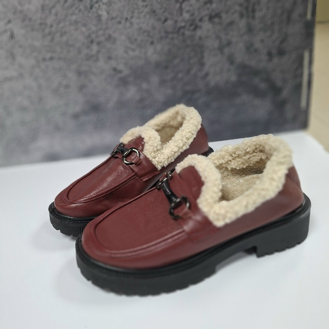 ,женские лоферы, женская,лоферы теплые,лоферы с мехом