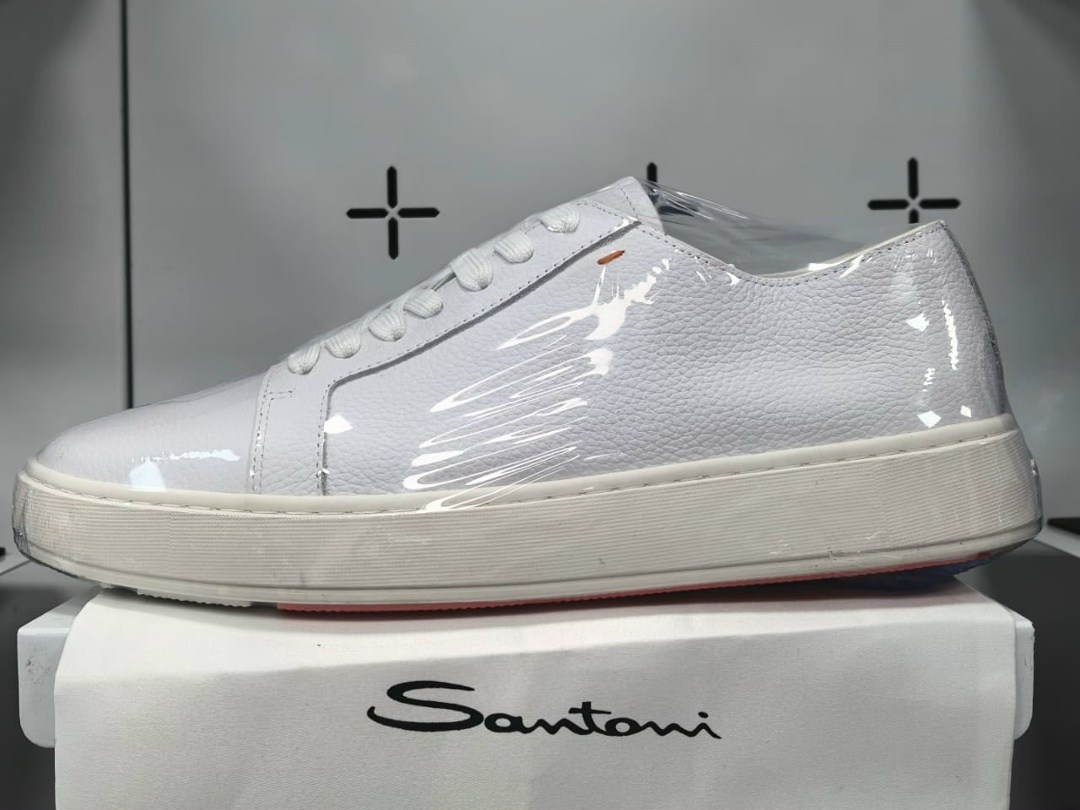 ,кеды santoni,мужские кеды santoni,кеды кожаные,кроссовки santoni