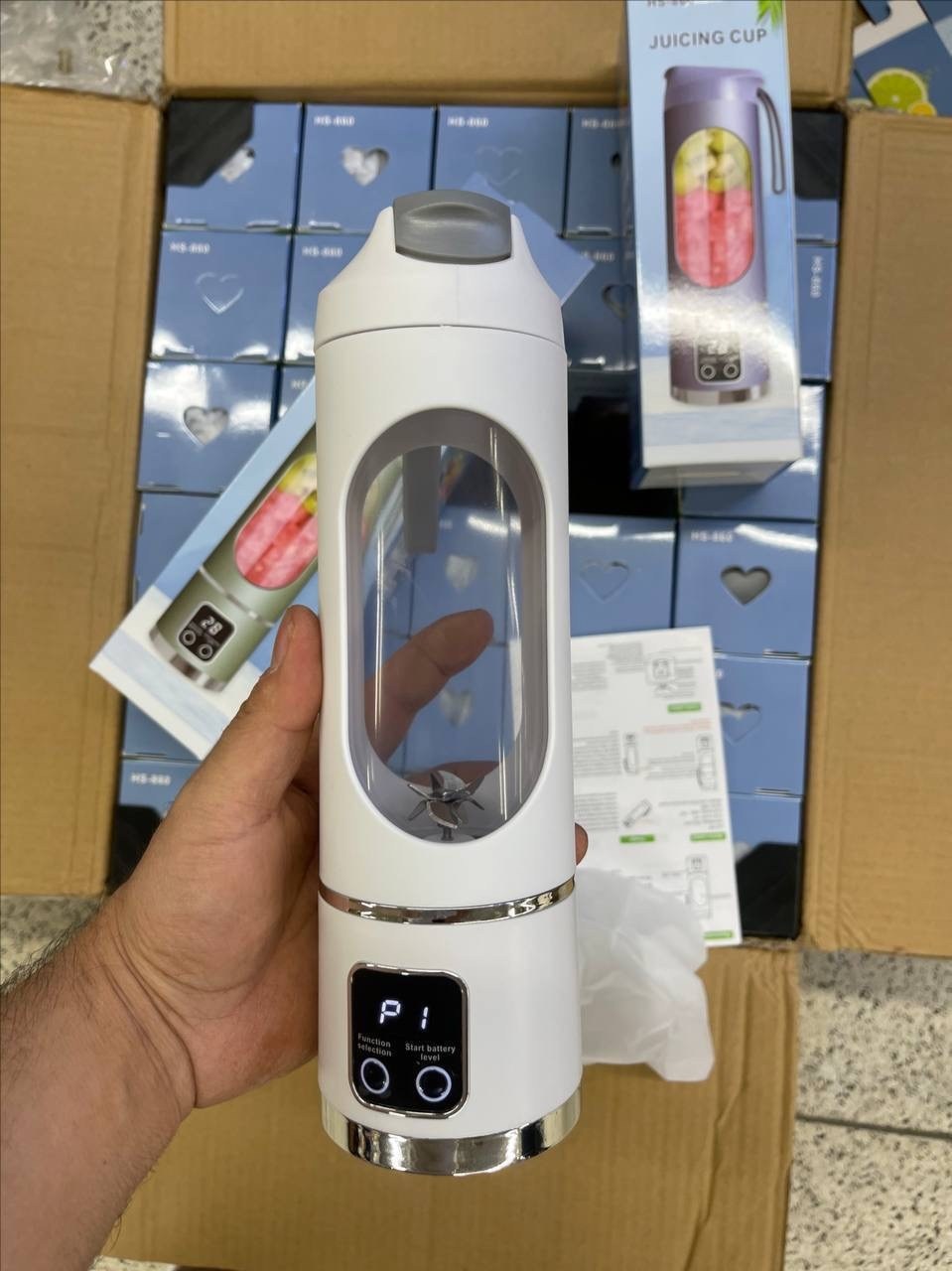 портативный блендер для смузи и коктейлей hs-860,портативная электрическая соковыжималка,портативный блендер соковыжималка,портативный беспроводной блендер для смузи,блендер портативный для смузи и ко