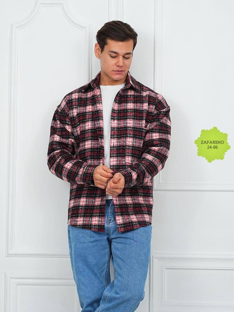 рубашка мужская в клетку,мужская рубашка,рубашка в клетку,рубашка мужская с длинными рукавами,повседневная рубашка
