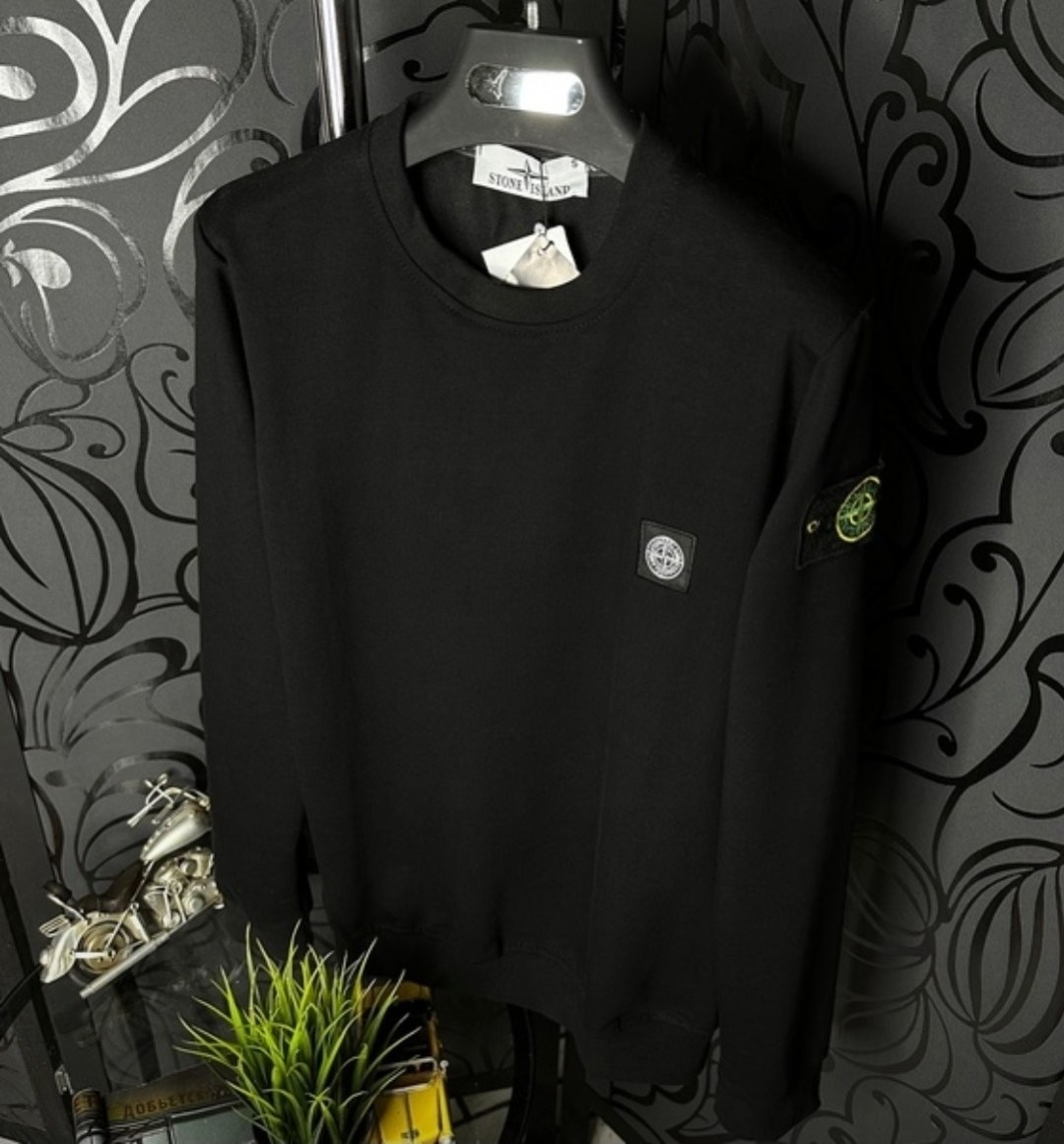 свитшот стон айленд,лонгслив стон айленд белый,свитшот мужская,кофта стон айленд мужская,мужские свитшоты