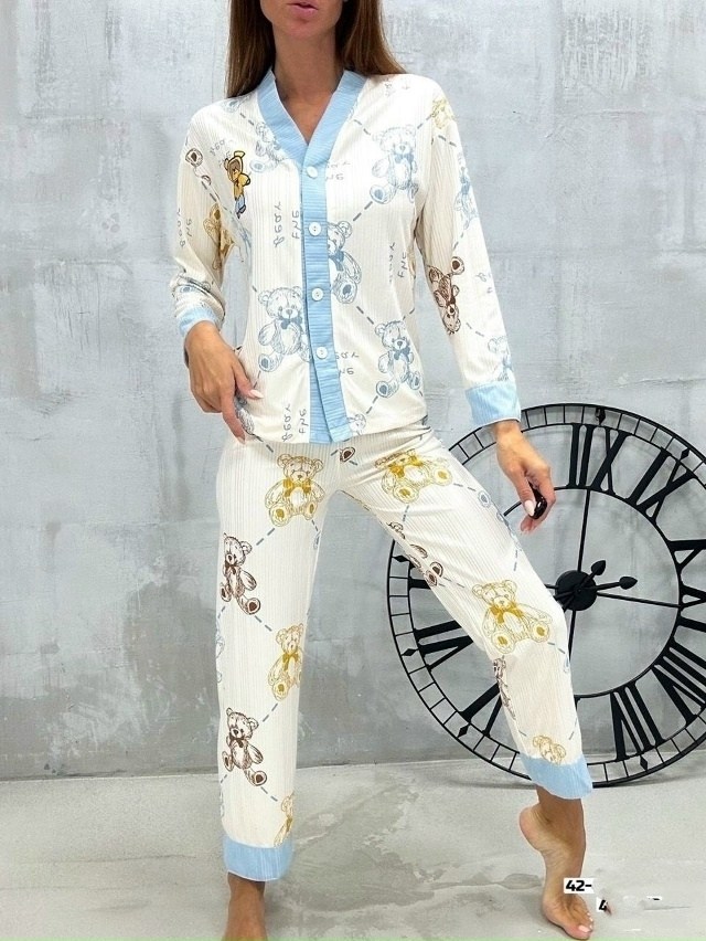 пижама cо штанами домашняя,пижама женская,пижама,пижама со штанами,женская пижама с брюками