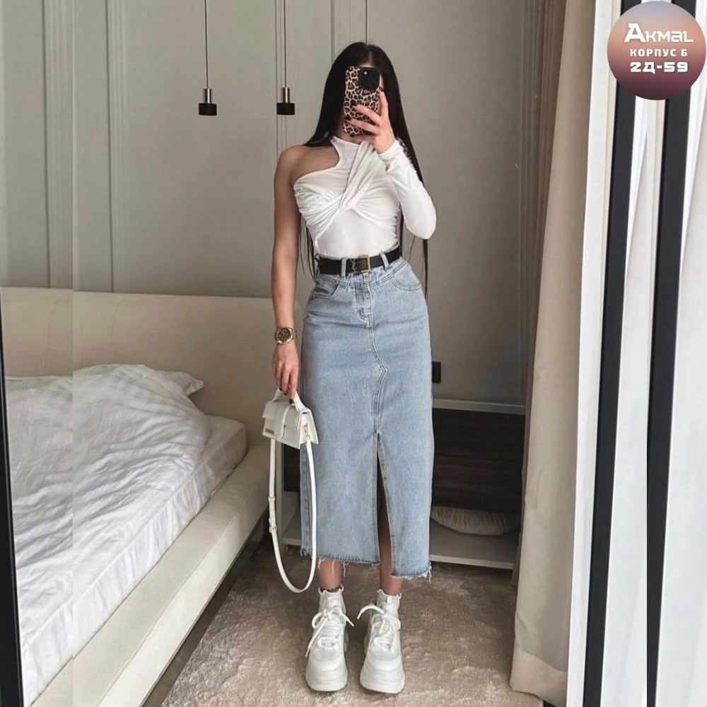 юбка стильная,юбка джинс,юбка женская,джинсовая юбка женская,длинная джинсовая юбка