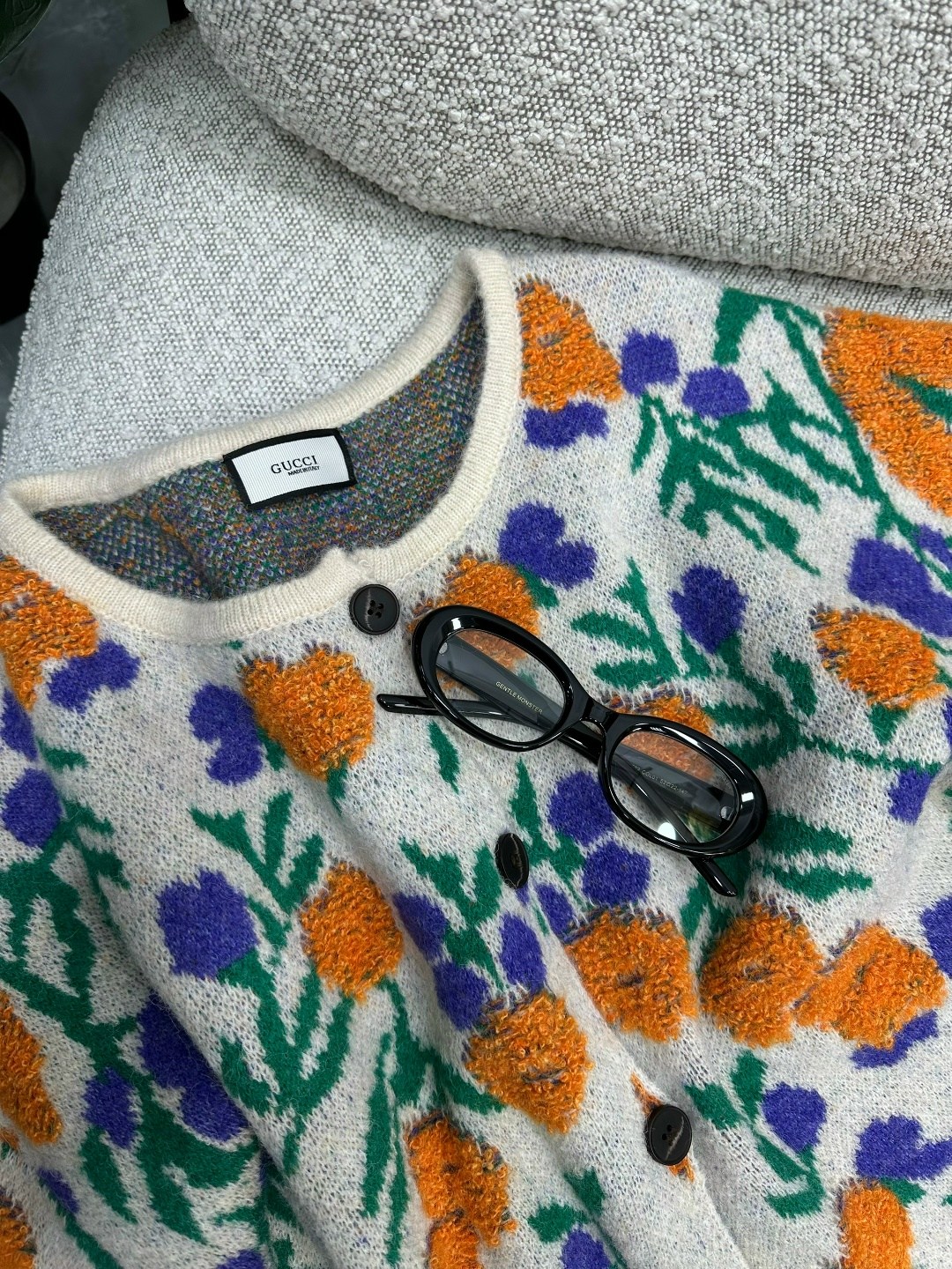 женский вязаный кардиган rziv цветочный принт,вязаные кардиганы женские,вязаные кардиганы,свитера вязаные,кардиган с цветком