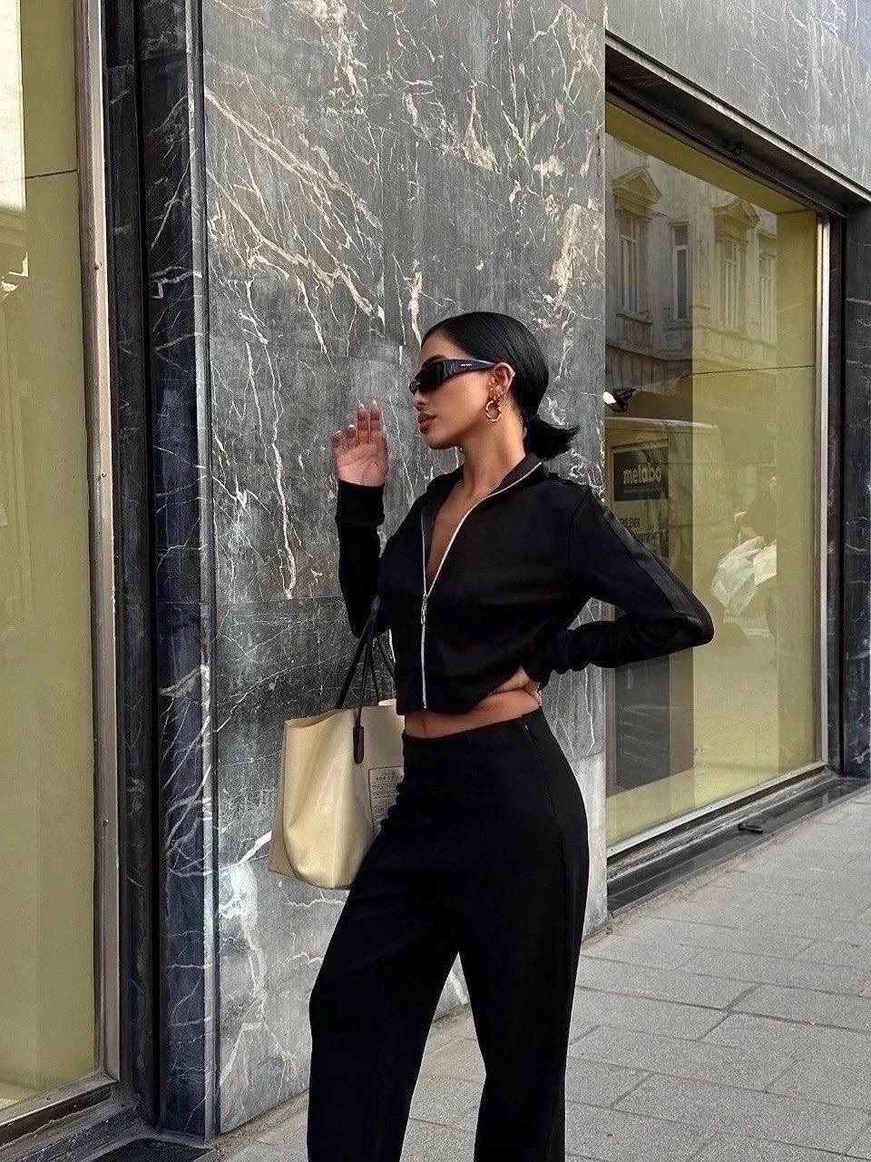 брючный костюм женский,брючный костюм,белый костюм брючный,костюм на молнии,прямые брюки