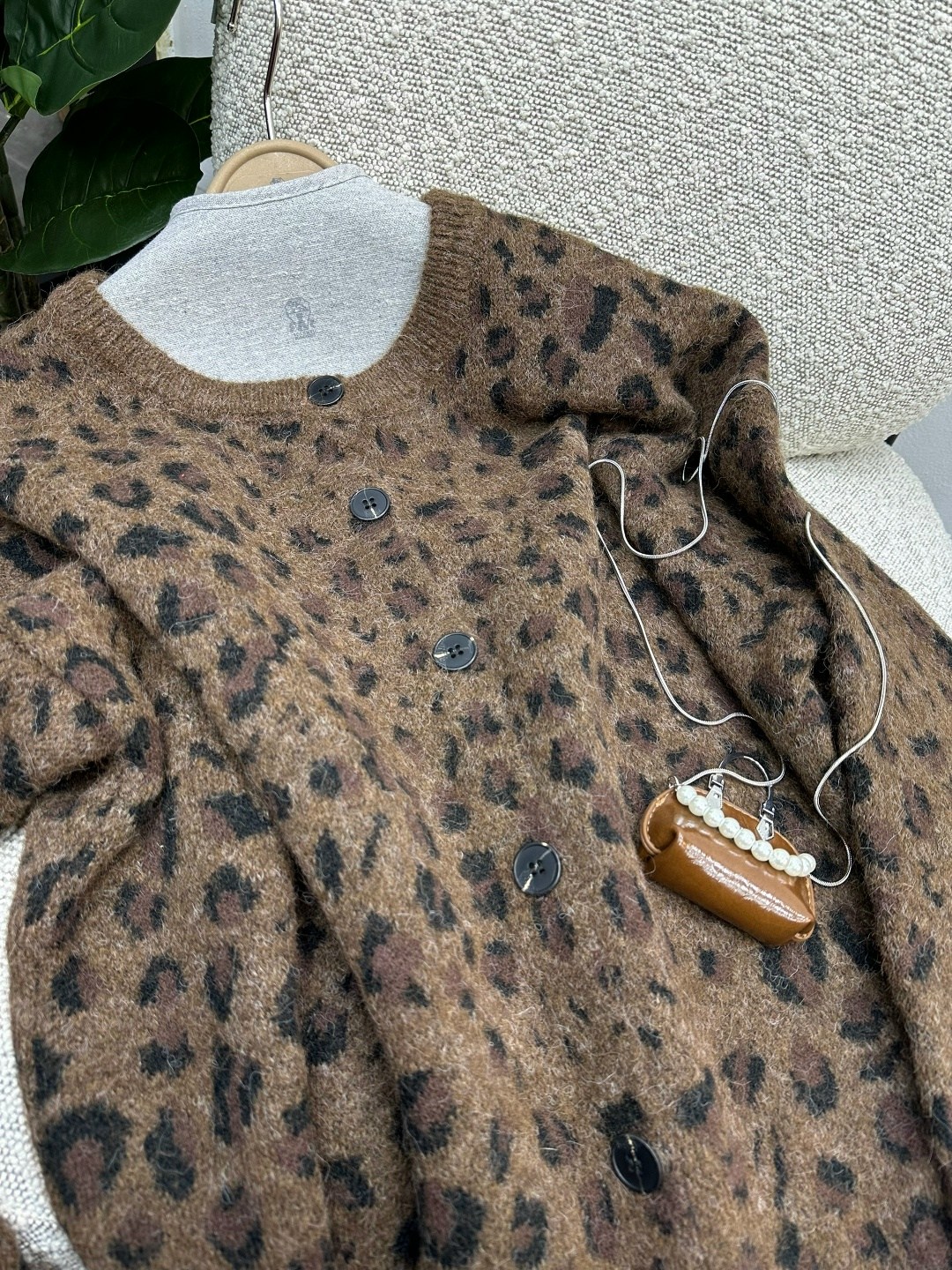 женский вязаный свитер с леопардовым принтом,свитер с леопардовым принтом,женский вязаный кардиган с леопардовым принтом,женский модный короткий вязаный свитер с леопардовым принтом на меху,леопардовы