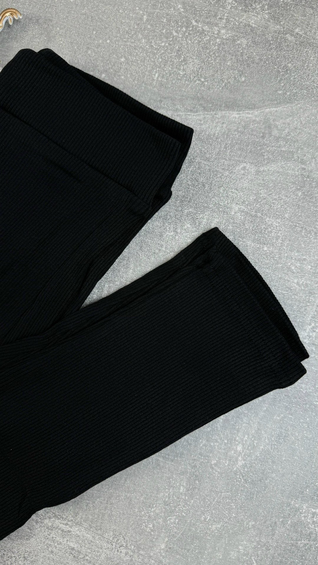 утепленные леггинсы черные лосины в рубчик на флисе aunt poly,женские легинсы,лосины лапша,лосины и леггинсы женские,лосины женские в рубчик