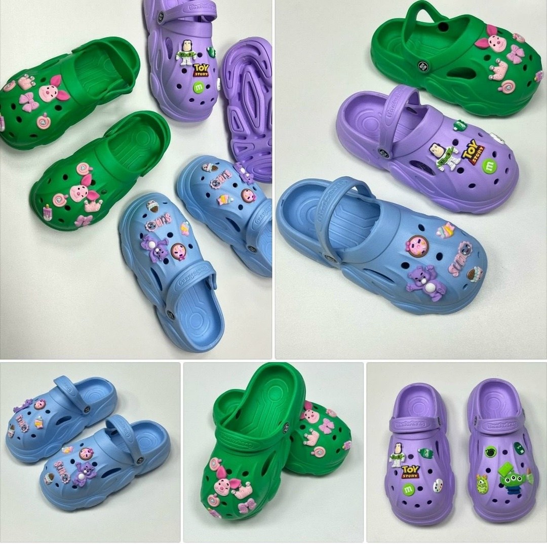 кроксы детские с джибитсами,,детские кроксы,crocs лаванда,jibbitz crocs