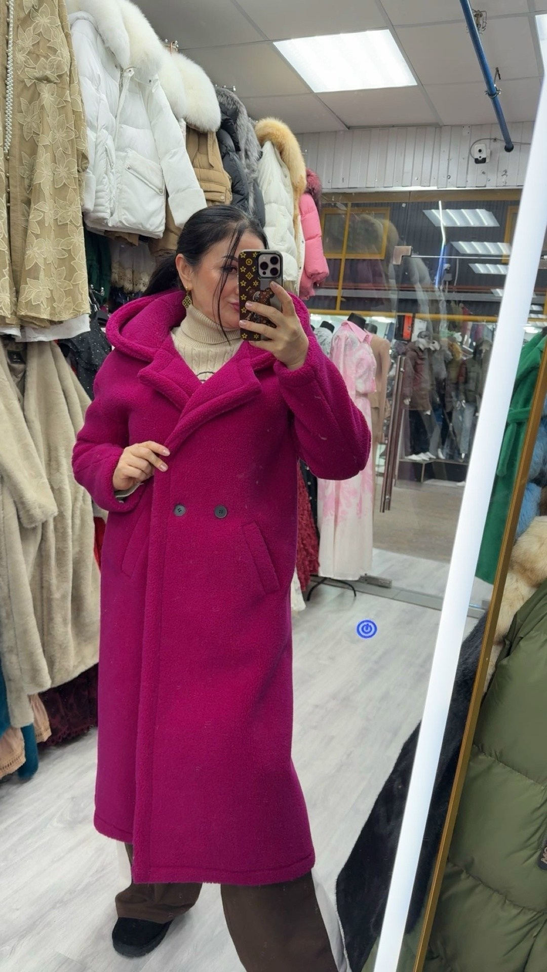 шуба искусственная,женская шуба,эко шуба,шубка,шуба темно зеленая из искусственного меха