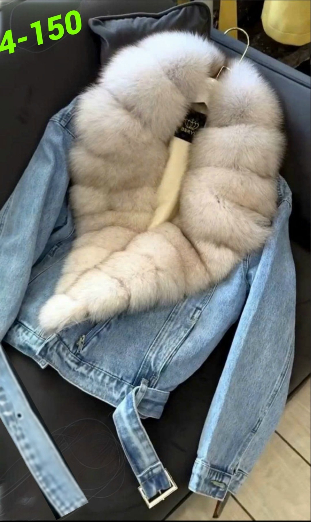 джинсовая куртка с мехом песца,джинсовка с мехом песца,джинсовая куртка с натуральным мехом песца,джинсовка с мехом,джинсовая куртка с мехом песца светло-бежевый