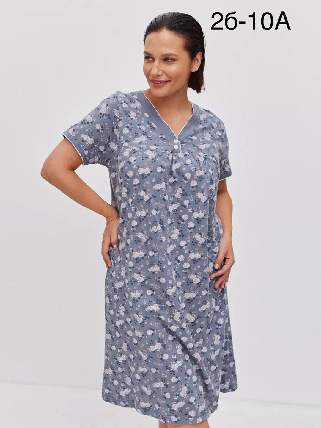 ночная сорочка,ночная сорочка женская хлопок,ночная сорочка женская,ночная сорочка трикотажная хлопок mironia,ночная сорочка трикотажная хлопок