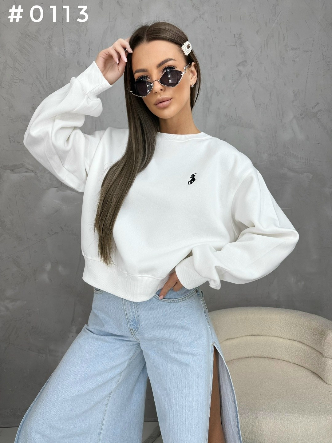 кофта свитшот,свитшот поло,стильная кофта,свитшот кофта арт 11655466,женский свитшот