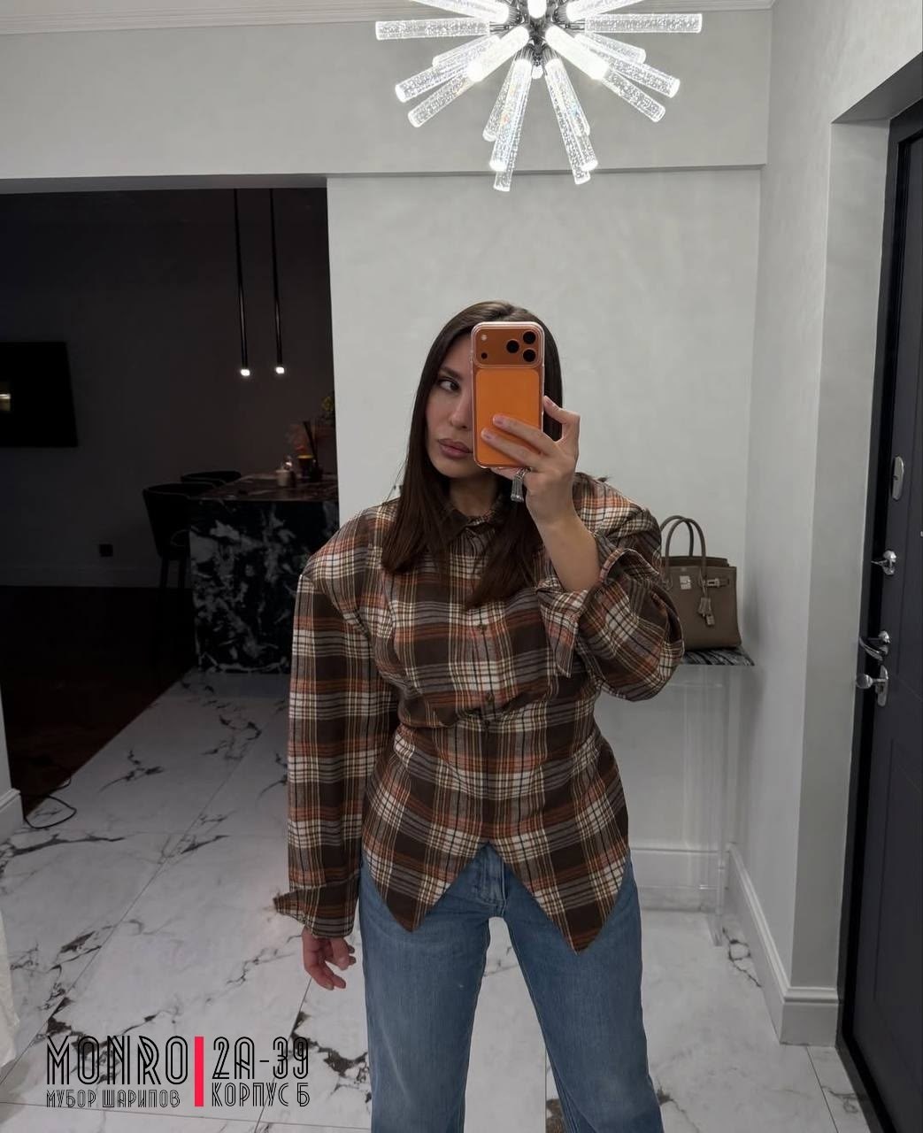 женская рубашка в клетку,рубашка в клетку оверсайз на кнопках,рубашка в клетку оверсайз удлиненная 2e_brand,рубашка оверсайз в клетку,рубашка в клетку