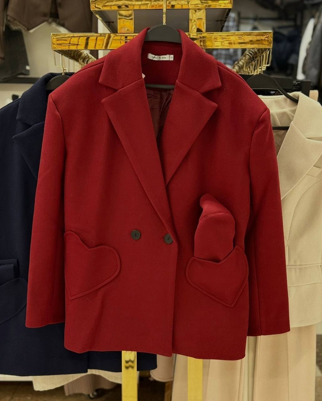 пальто-бушлат короткое драповое классического кроя цвет синий,пальто-бушлат женское короткое драповое классического кроя befree цвет темно-синий,пальто женское двубортное,пальто бушлат женское,синее п