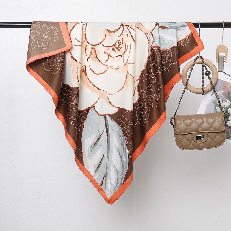 шелковый шарф,женский шелковый шарф с принтом,шарф женский платок,женский шелковый шарф,шарф женские