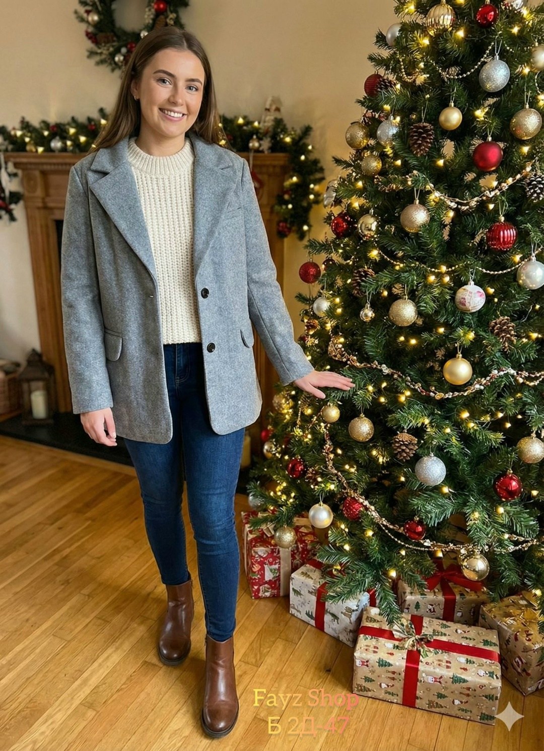 новогодняя ёлка,красивая елка,дизайнерская новогодняя елка,елка рождественская,елка