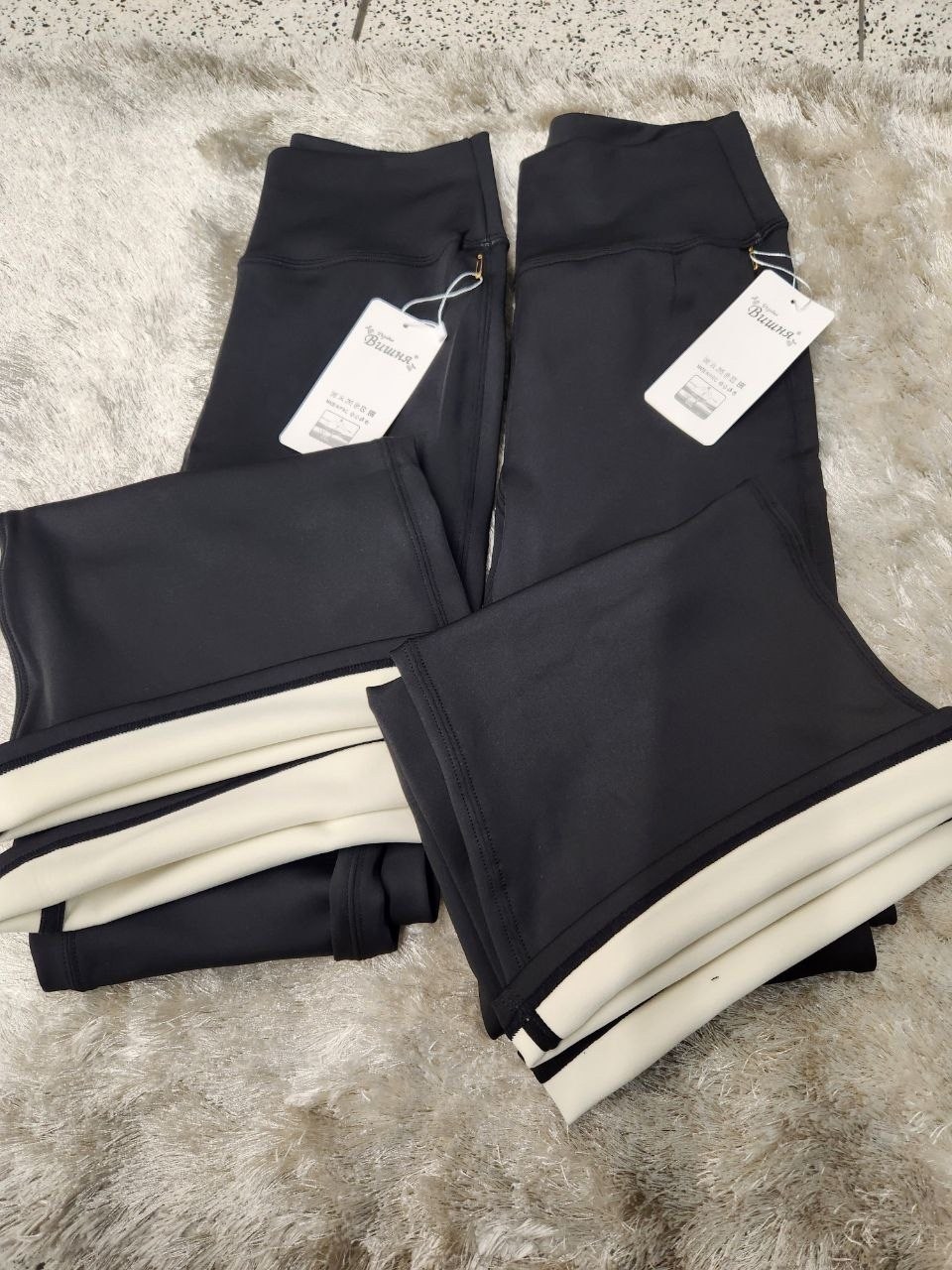 леггинсы клеш на меху a&a fashion цвет черный,брюки женские-клеш,классические брюки женские клеш,леггинсы клеш d&m moda,брюки женские клеш штаны черные классические