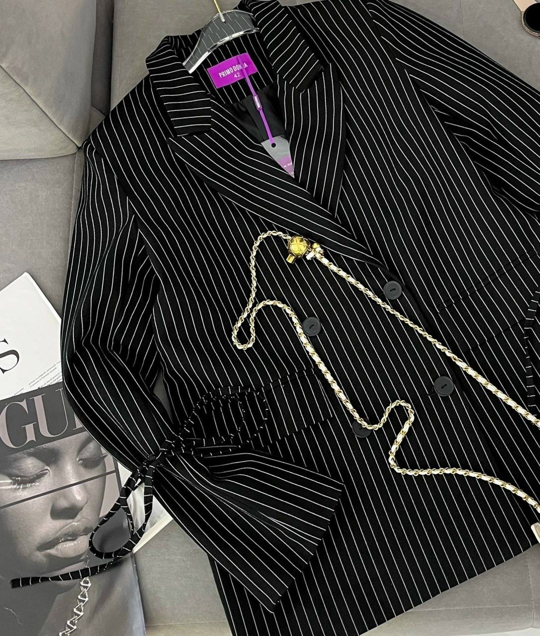 пиджак,пиджак женский,пиджак серый,пиджак в полоску,пиджак прямого кроя в полоску