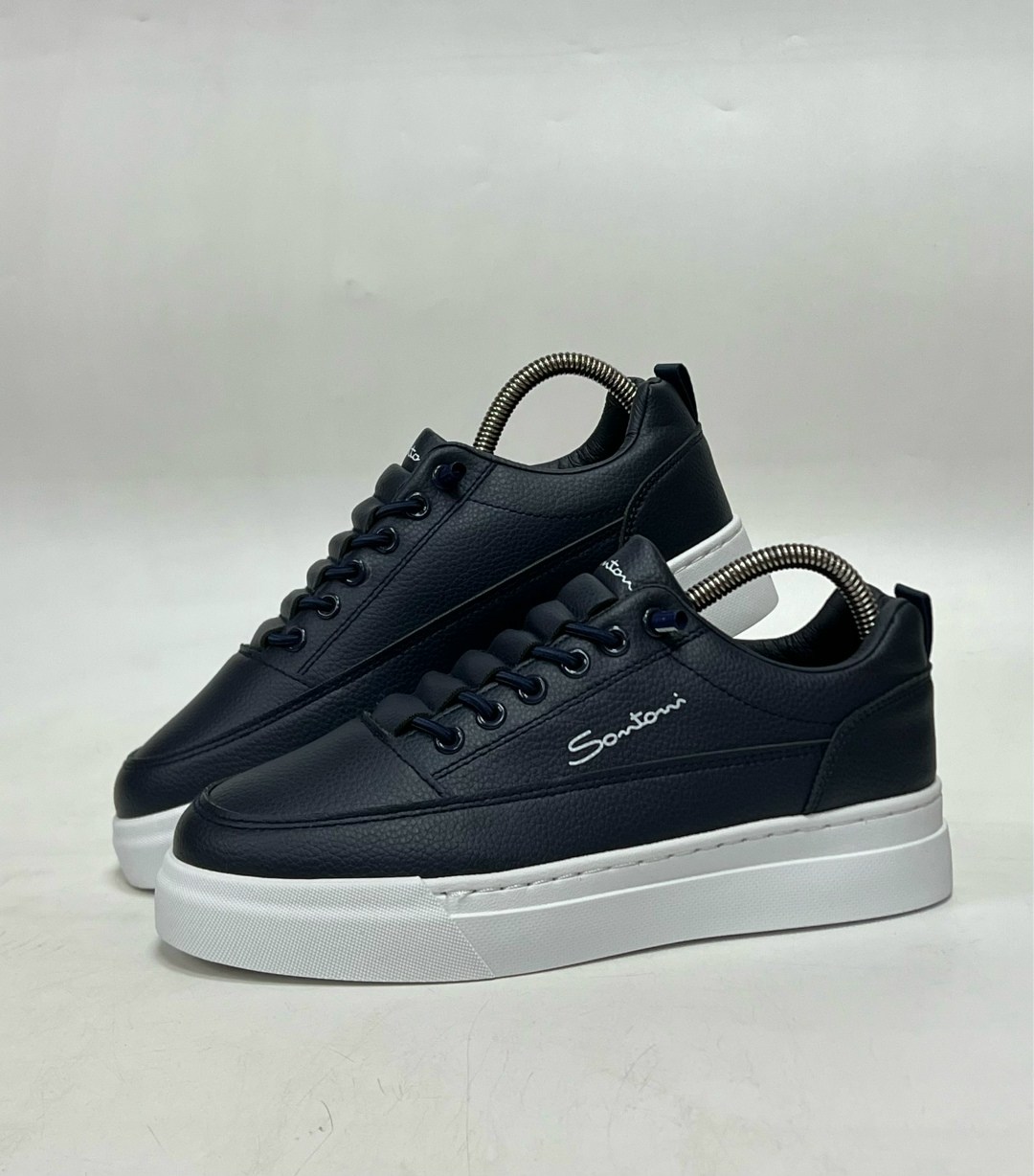 кроссовки santoni,,santoni кеды мужские,кеды мужские кожаные, мужская