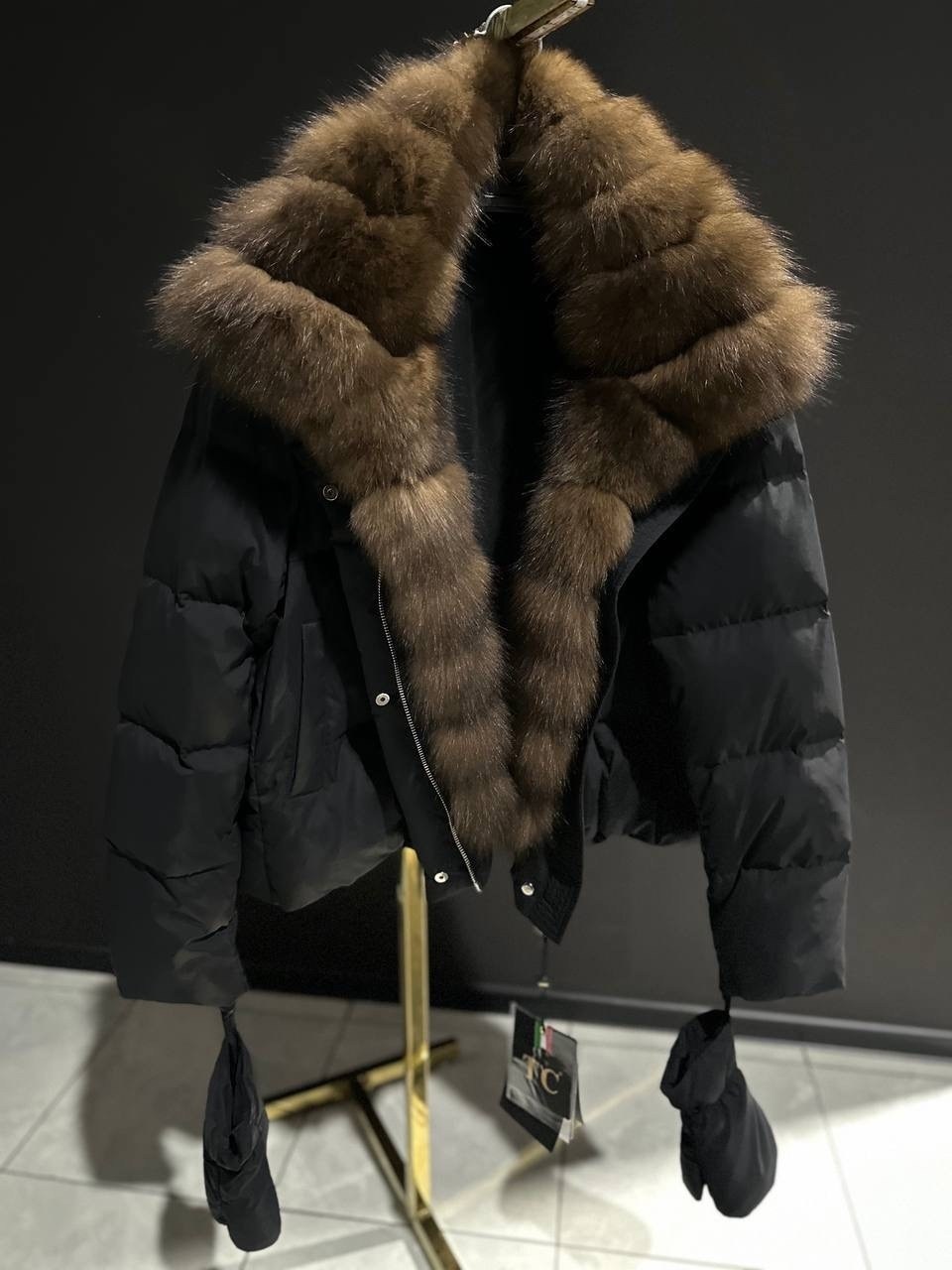 пуховик женский с натуральным мехом,куртка - пуховик с мехом песца city furs,пуховик с натуральным мехом,пуховик с натуральным песцом,пуховик с мехом