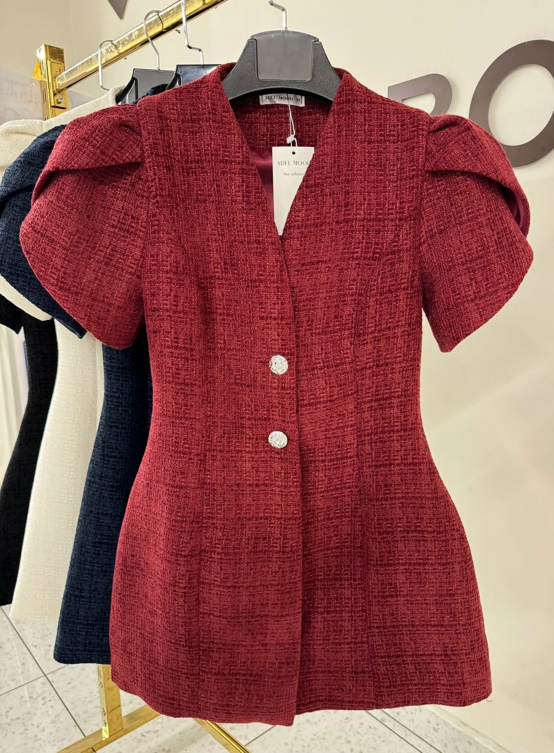 твидовое платье,твидовый жакет,жакет,платье из твида,платье винтажное