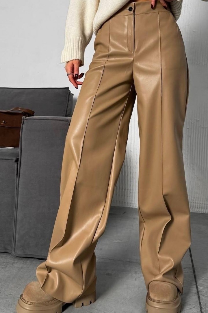 кожаные брюки,кожаные штаны,брюки палаццо из экокожи,брюки палаццо экокожа,брюки из экокожи