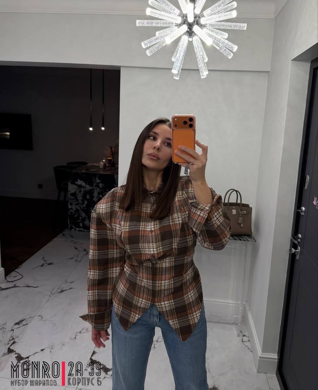 женская рубашка в клетку,рубашка в клетку оверсайз на кнопках,рубашка в клетку оверсайз удлиненная 2e_brand,рубашка оверсайз в клетку,рубашка в клетку