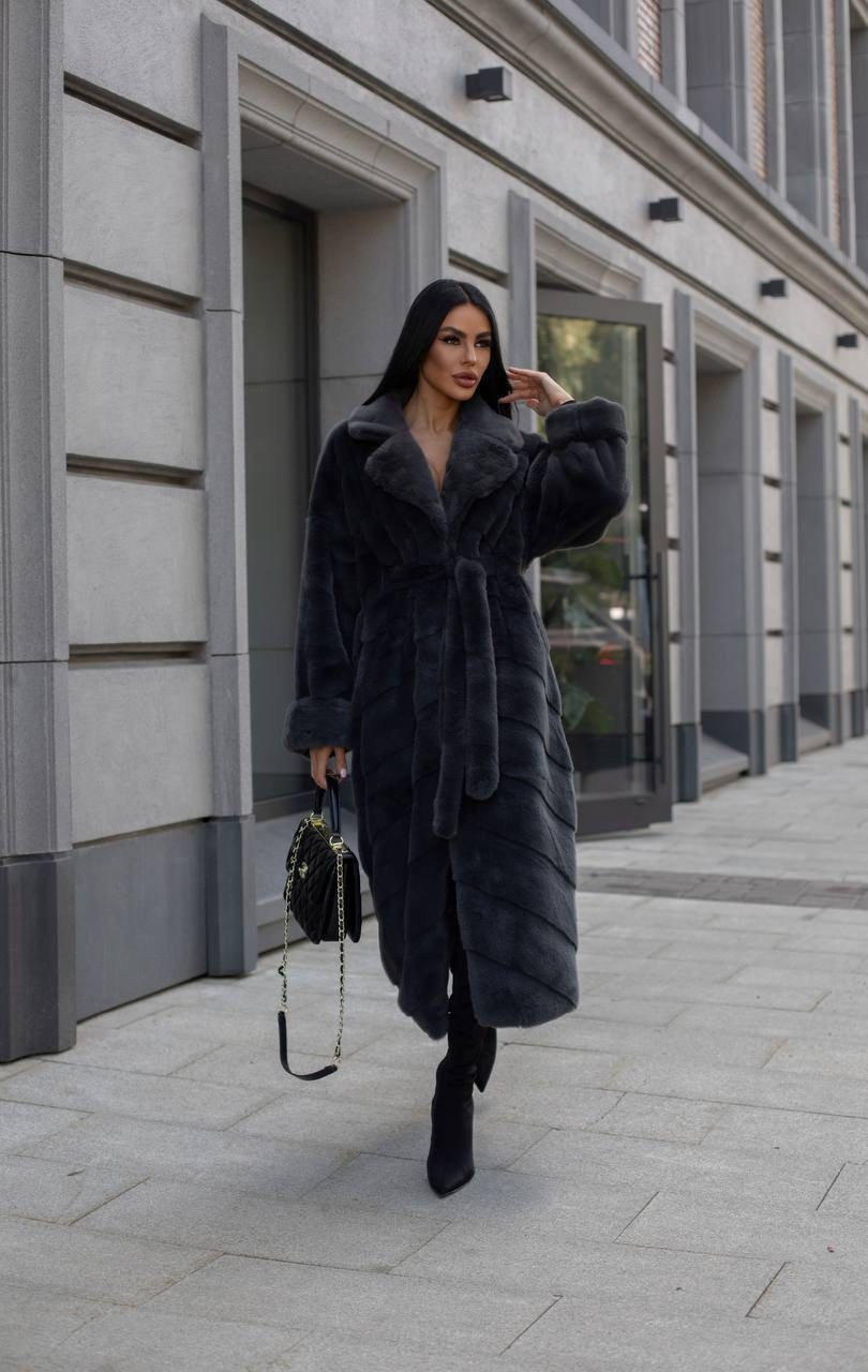 искусственная шуба из экомеха длинная felice,шуба bffur из натурального меха норки,искусственная шуба под норку,норковая шуба длинная,шуба искусственная экошуба зимняя simile instyle