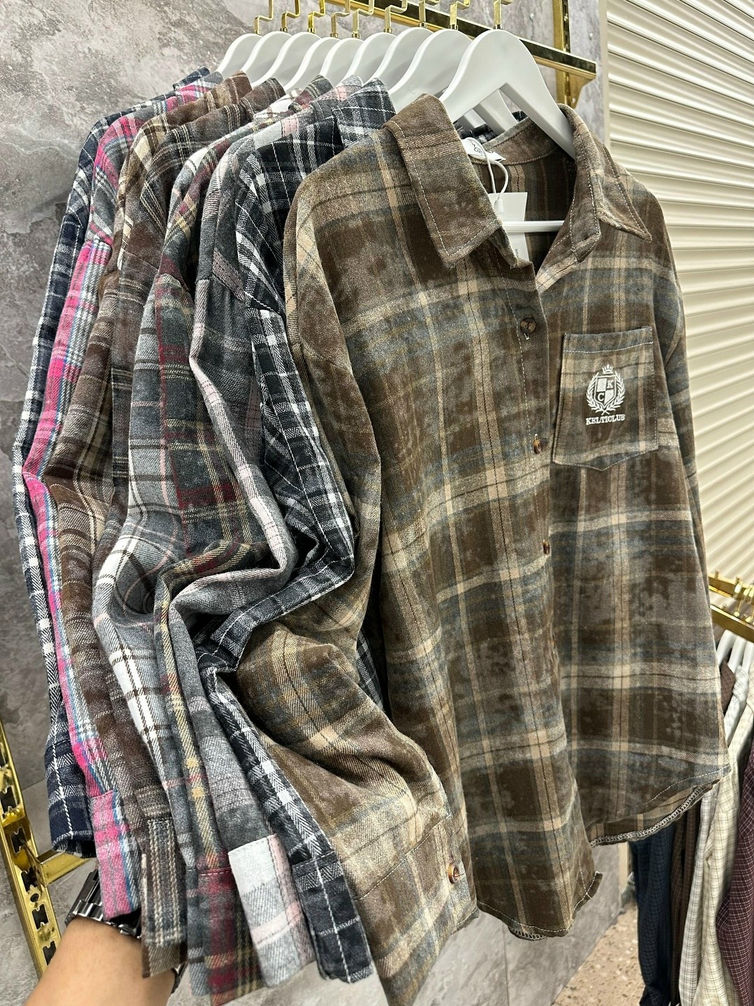 клетчатая рубашка,рубашка в клетку,рубашка хлопок,женская рубашка,рубашка