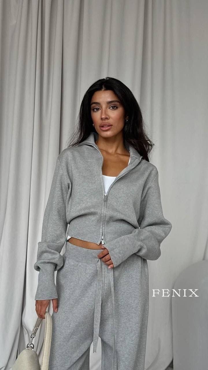 костюм трикотажный на молнии вязаный the lén,теплый костюм трикотажный на молнии вязаный the lén,теплый костюм трикотажный на молнии вязаный the lén 527646323,трикотажный костюм,брючный костюм женский