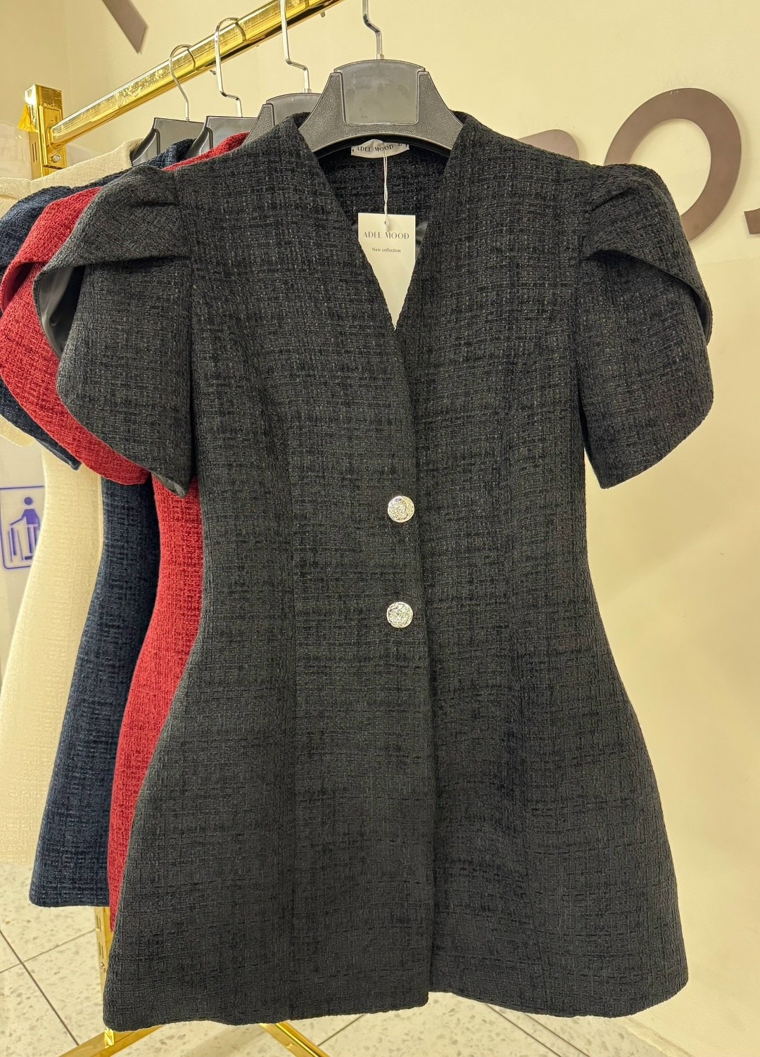 твидовое платье,твидовый жакет,жакет,платье из твида,платье винтажное