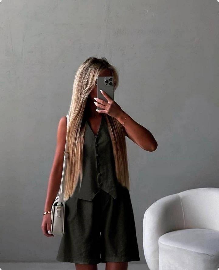 костюм двойка женская,костюм двойка женский летний,костюм женский,костюм с шортами и жилеткой,женский костюм с шортами