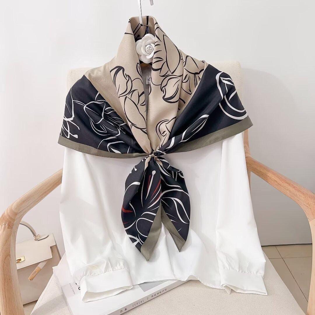 шелковый шарф,женский шелковый шарф с принтом,шарф женский платок,женский шелковый шарф,шарф женские