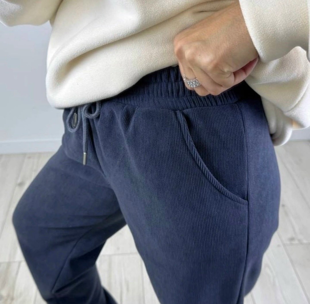 брюки трикотажные широкие с начесом,женские брюки,штаны на флисе,брюки с начесом,штаны палаццо