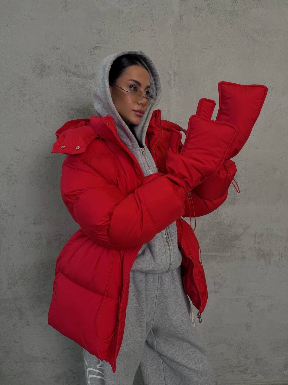 женская куртка на утином пуху с поясом,пуховик,куртка дутая с поясом,дутая куртка женская с поясом,женская куртка с поясом