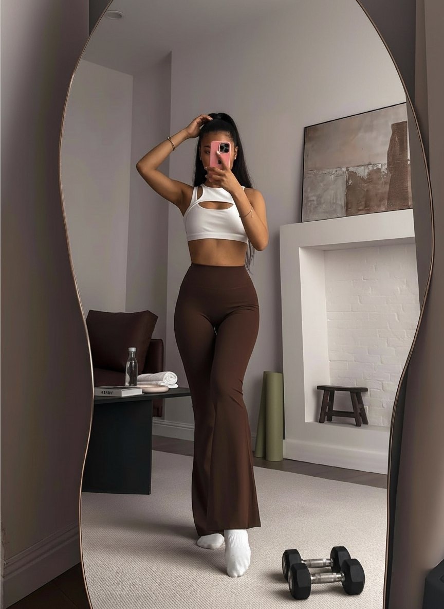 спортивные леггинсы с высокой талией,спортивные брюки клеш,брюки с высокой талией,женские брюки клеш,спортивные брюки клеш женские