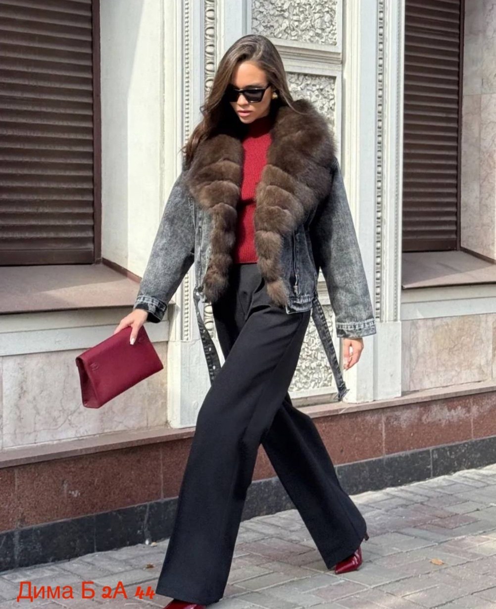 джинсовая куртка мех натуральный песец,джинсыженск распродажа джинсовки с мехом песца 42,44,46,48 размеры,джинсовка с мехом песца,джинсовая куртка с натуральным мехом,джинсовая куртка с мехом песца