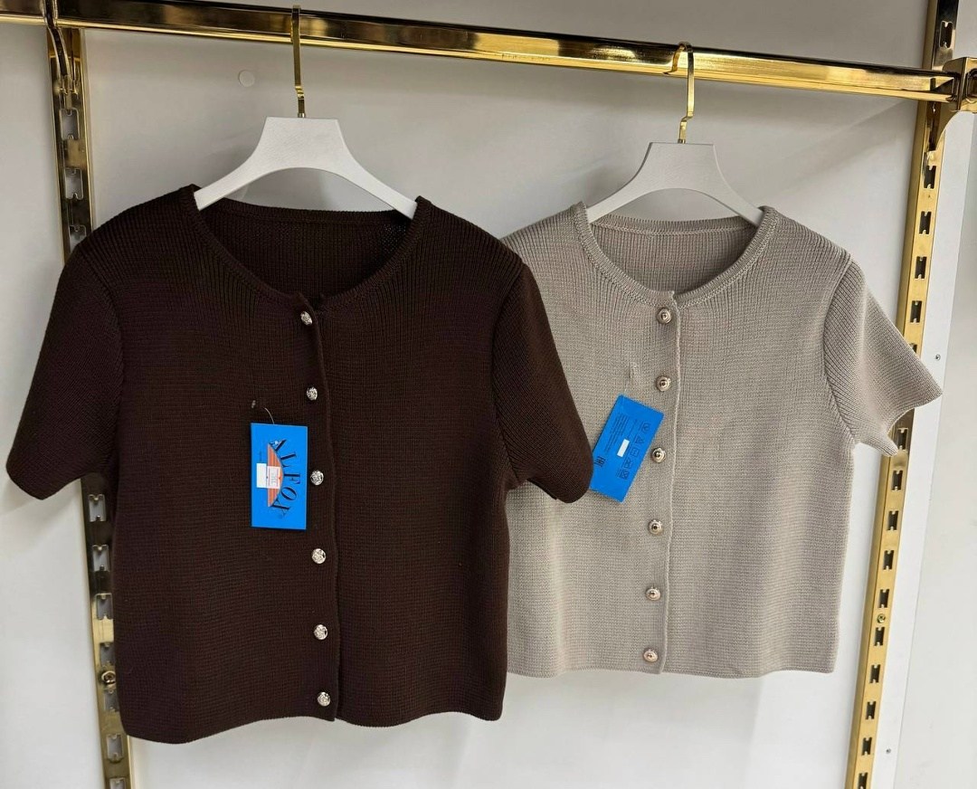 кардиган с коротким рукавом,женские кардиганы,кардиган с круглым вырезом,короткий кардиган,серый кардиган