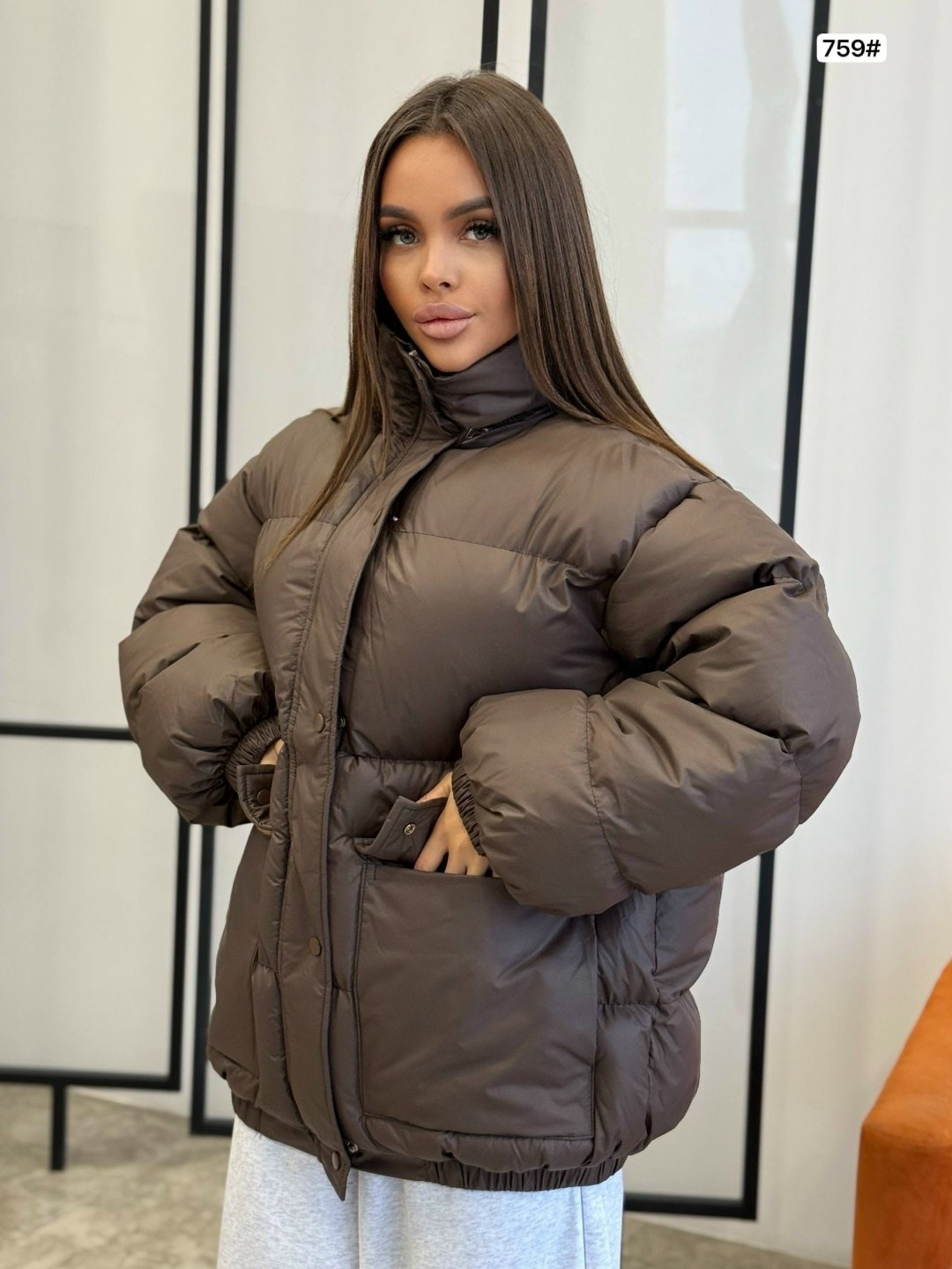 куртка женская зимняя с капюшоном короткая оверсайз reversal,куртка оверсайз,демисезонная куртка,пуховик дутый оверсайз,куртка пуховик