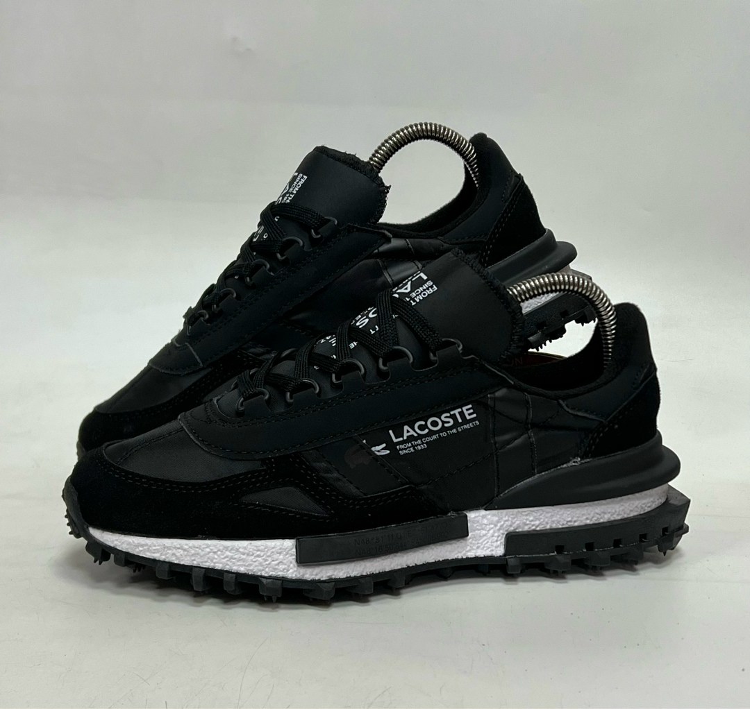 кроссовки lacoste elite active,кроссовки мужские lacoste,кроссовки lacoste,lacoste elite active 224 чёрные кроссовки для мужчин,кроссовки мужские lacoste размер 41/45