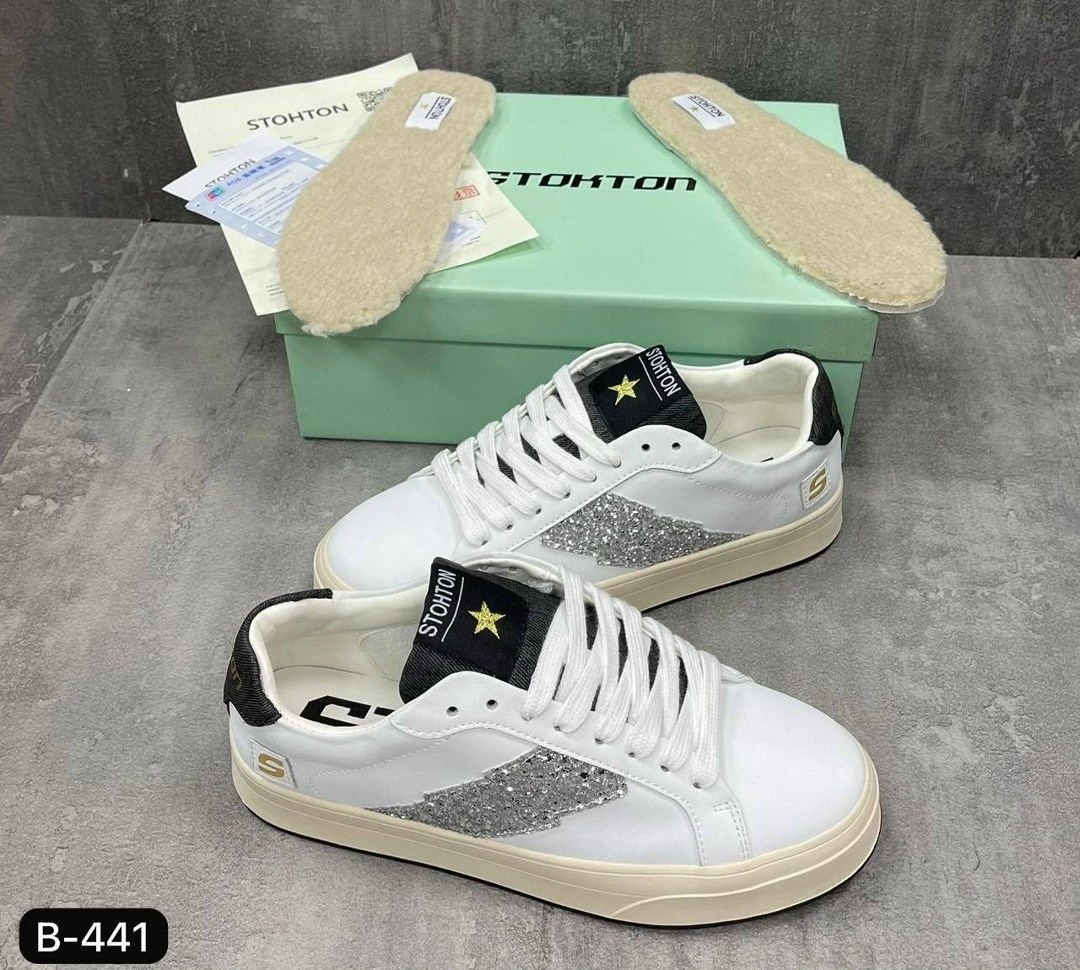 ,кеды golden goose,кеды super-star с блестками golden goose черный,кеды,кеды кроссовки