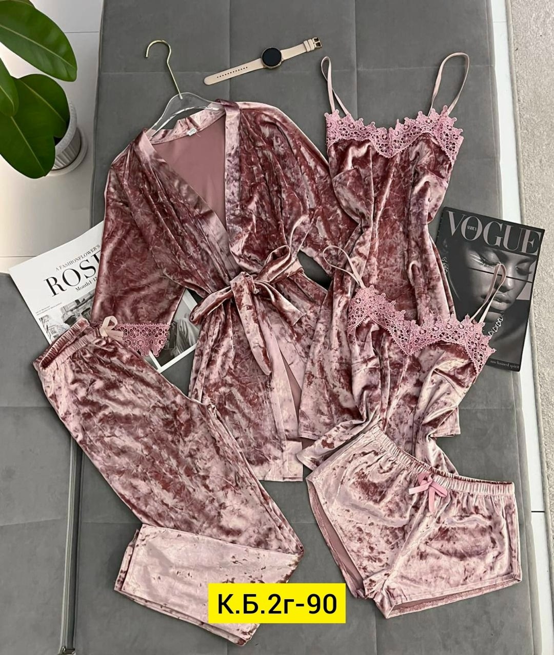 пижама комплект,пижама комплект 5 в 1,пижама комплект женская,комплект пижама женский бархат,пижама женская