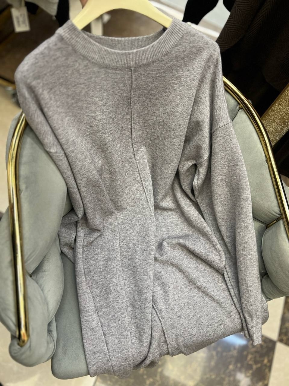 трикотажный костюм,трикотажное платье,вязаные костюмы,платье серое,повседневные платья