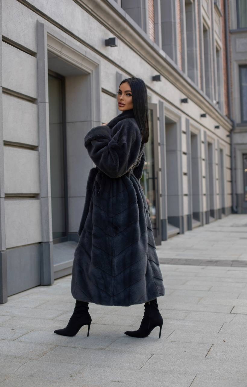 искусственная шуба из экомеха длинная felice,шуба bffur из натурального меха норки,искусственная шуба под норку,норковая шуба длинная,шуба искусственная экошуба зимняя simile instyle